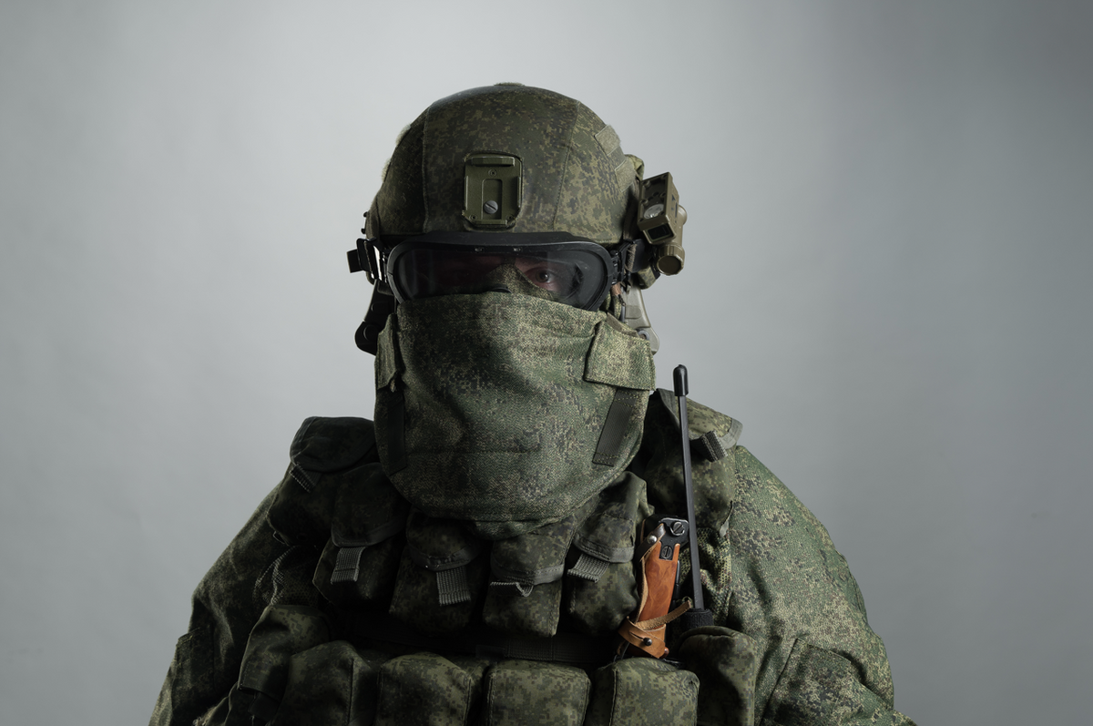 Replica Russian EMR camo tactical vest and plate carrier from Russ Tactical