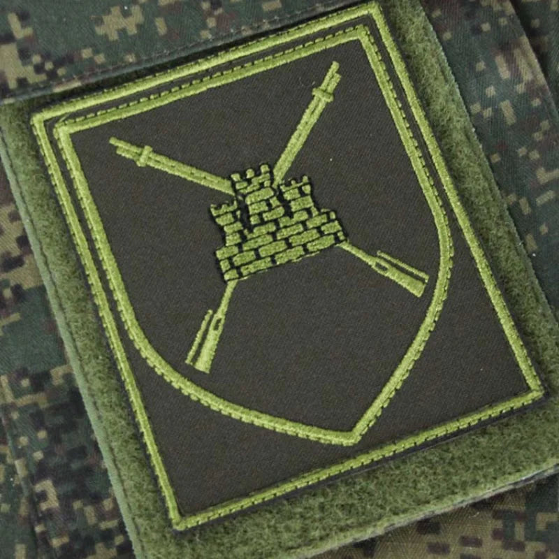 Russian Embroidered Patches